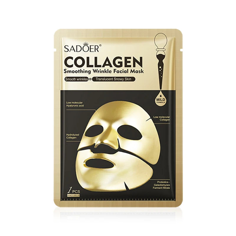 Mascara Facial de Colágeno Antiarrugas