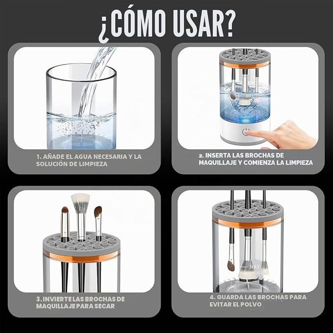 Limpiador de brochas eléctrico