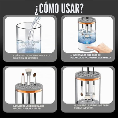 Limpiador de brochas eléctrico